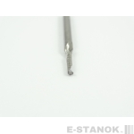 Фреза по акрилу DJTOL AA: хвост. 3.175 мм, диам. 2 мм, реж. длина 10 мм