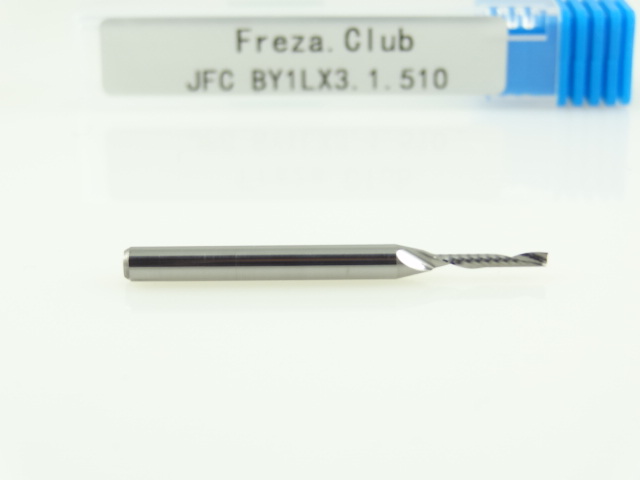 Фреза по акрилу JFC: диам. 1.5 мм, хвост. 3.175 мм, реж. длина 10 мм Фреза по акрилу JFC: диам. 1.5 мм, хвост. 3.175 мм, реж. длина 10 мм