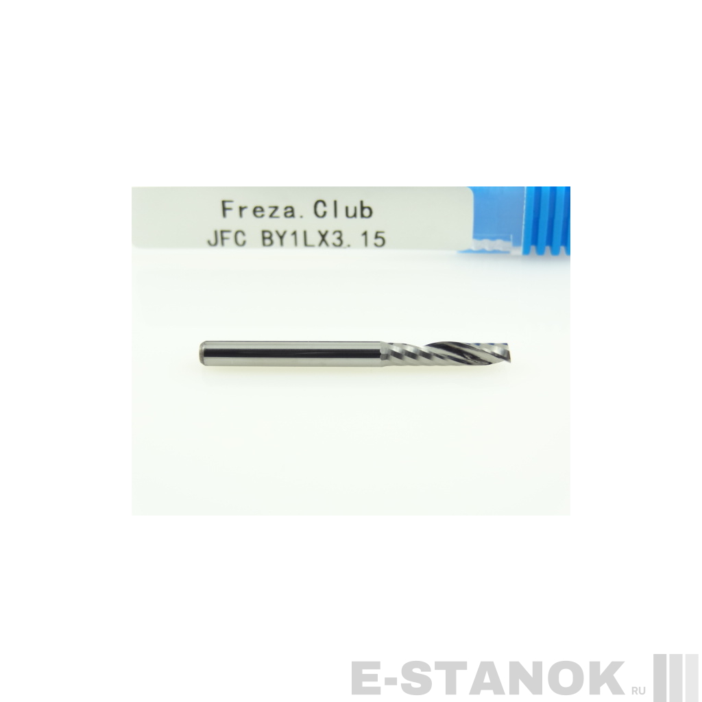 Фреза по акрилу JFC: диам. 3.175 мм, реж. длина 15 мм