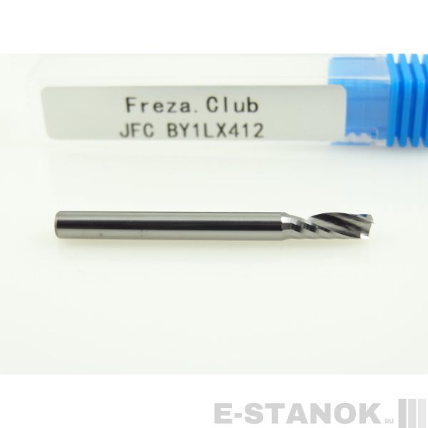 Фреза по акрилу JFC: диам. 4 мм, реж. длина 12 мм