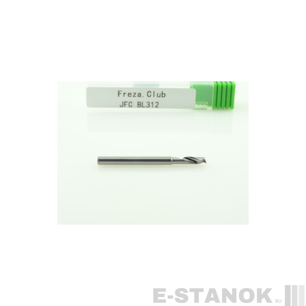 Фреза по алюминию JFC: диам. 3 мм, реж. длина 12 мм