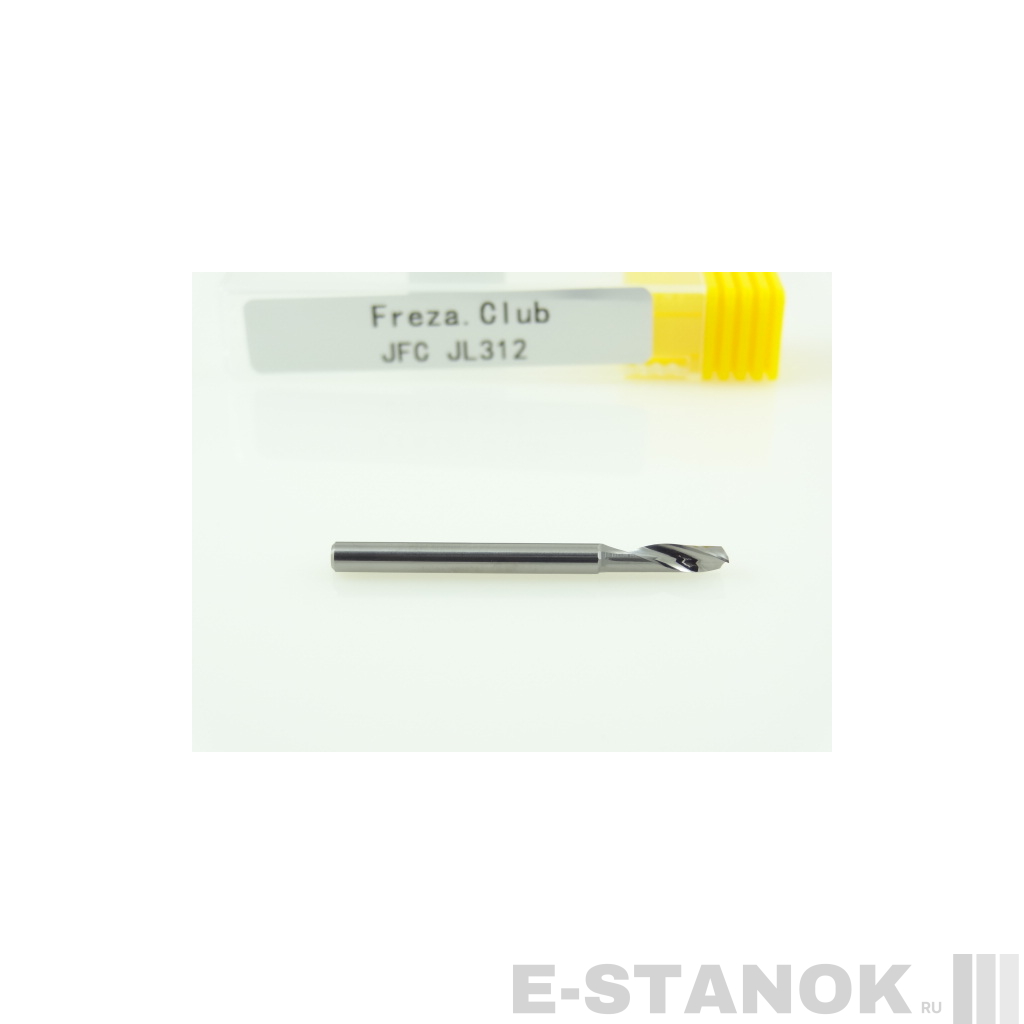 Фреза по алюминию JFC: диам. 3 мм, реж. длина 12 мм