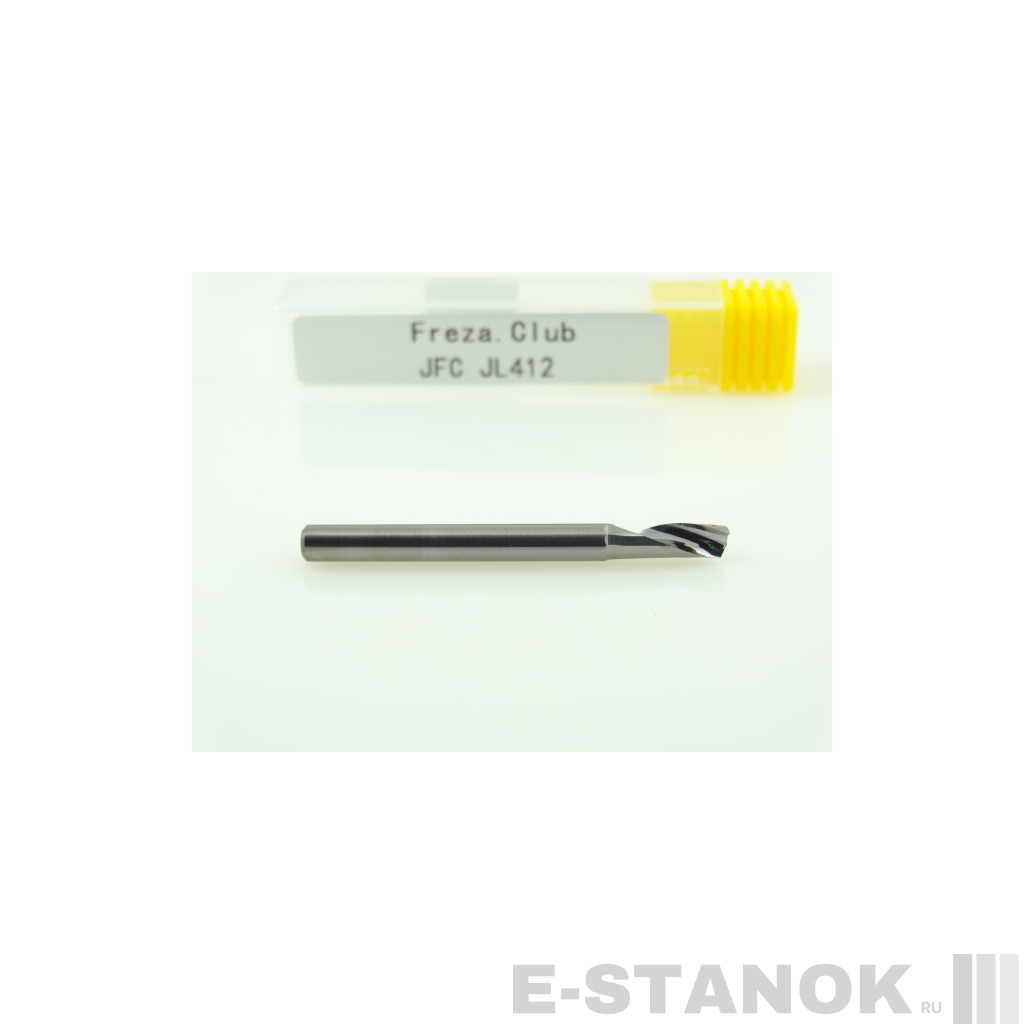 Фреза по алюминию JFC: диам. 4 мм, реж. длина 12 мм