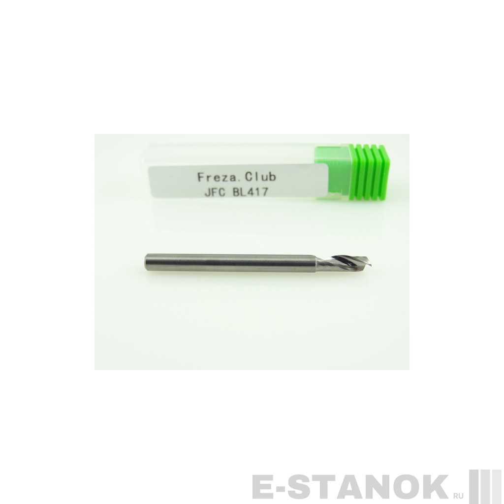 Фреза по алюминию JFC: диам. 4 мм, реж. длина 17 мм