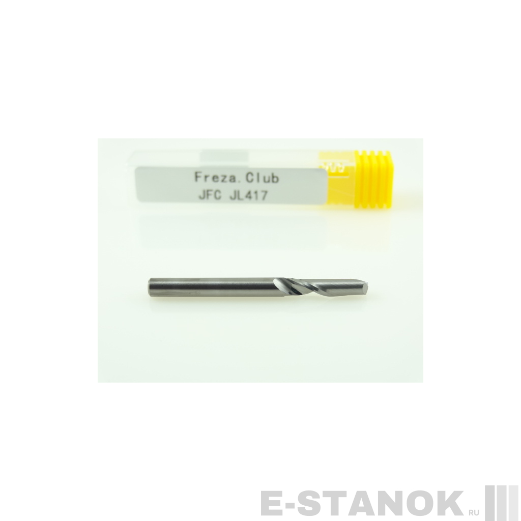 Фреза по алюминию JFC: диам. 4 мм, реж. длина 17 мм
