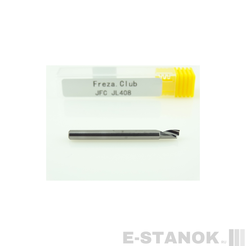 Фреза по алюминию JFC: диам. 4 мм, реж. длина 8 мм