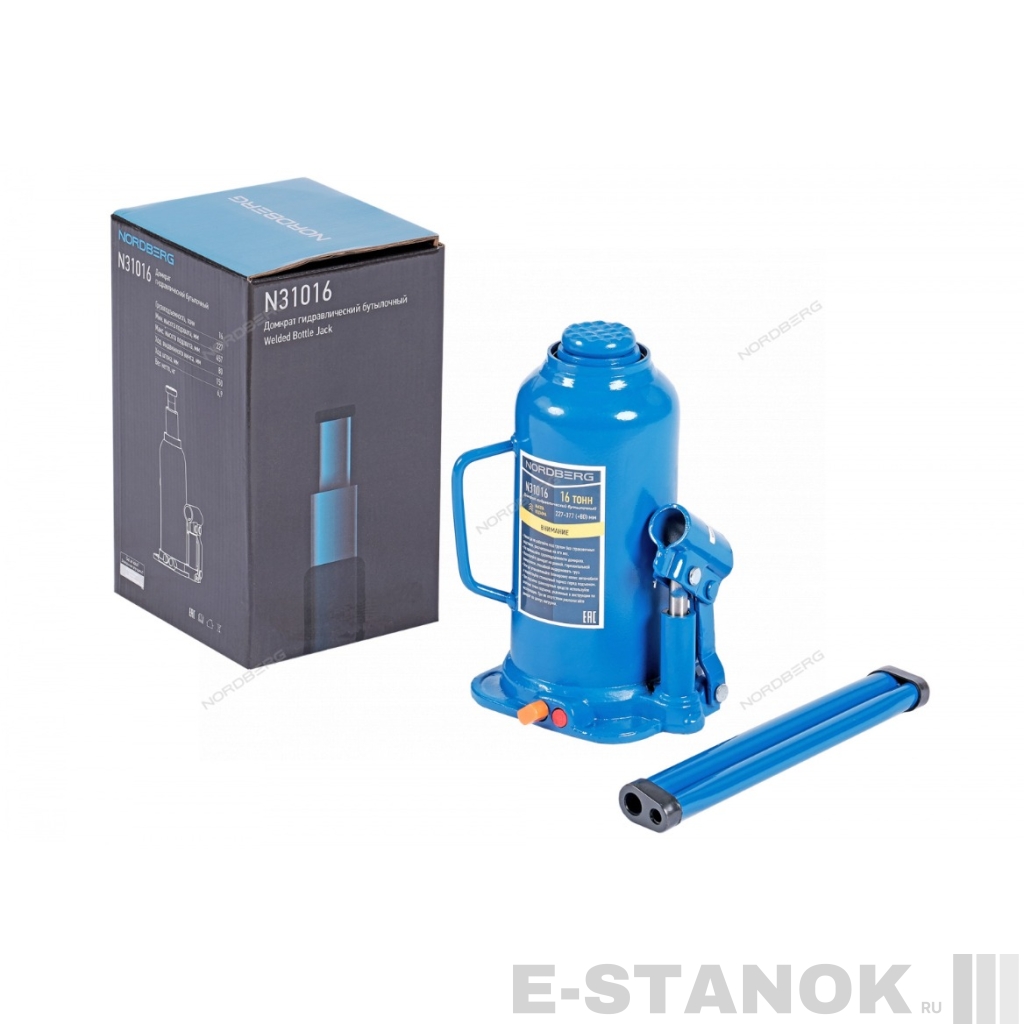 N31016 Nordberg Домкрат бутылочный, 16 т