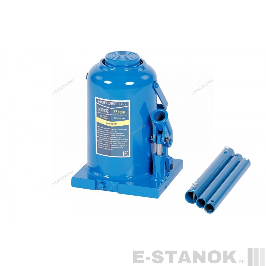 N31032 Nordberg Домкрат бутылочный, 32 т