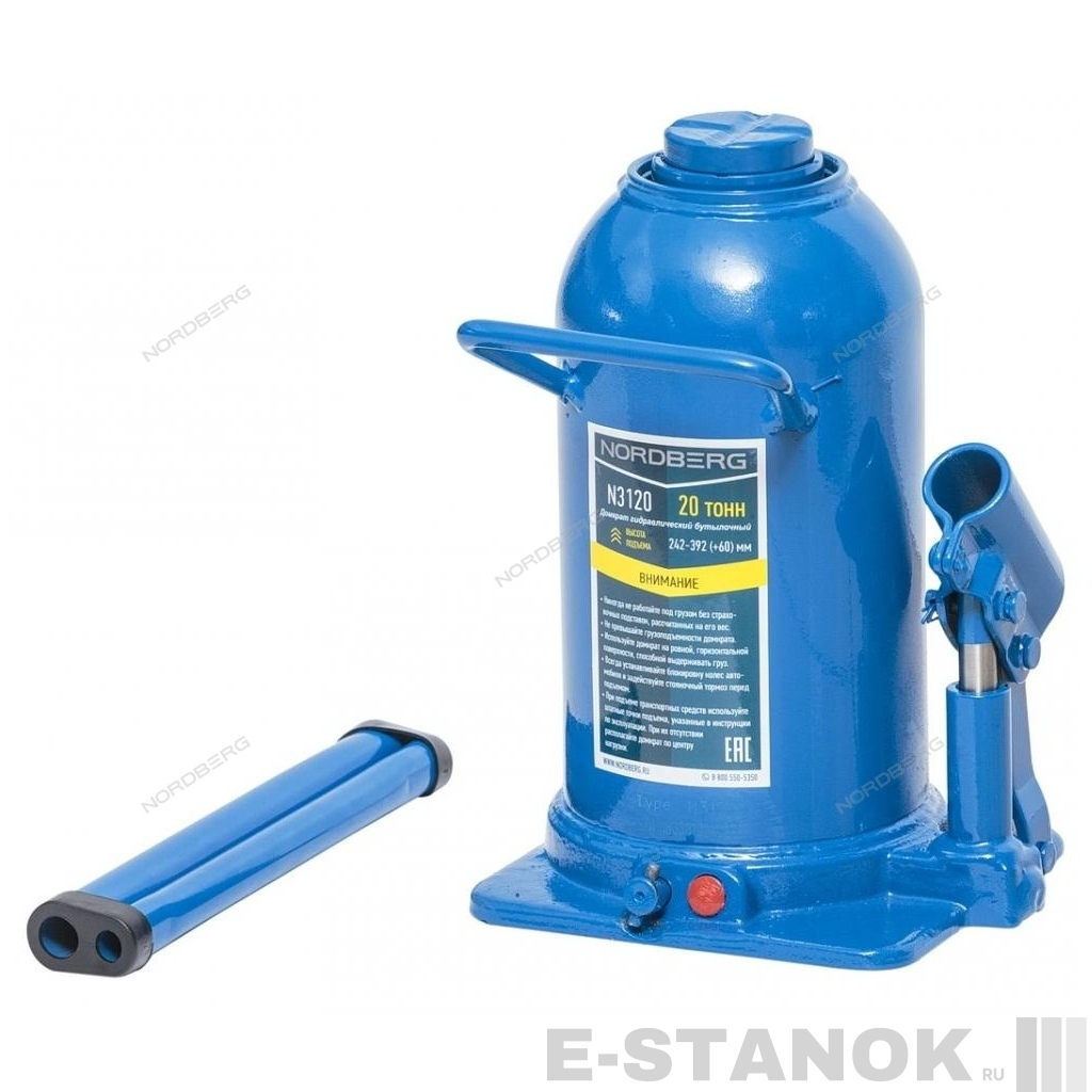 N3120 NORDBERG Домкрат бутылочный, г/п 20 т