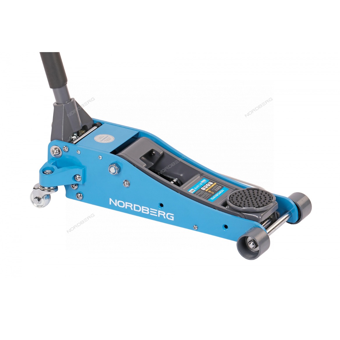 N32021E Nordberg Домкрат подкатной алюминиевый, 2 т