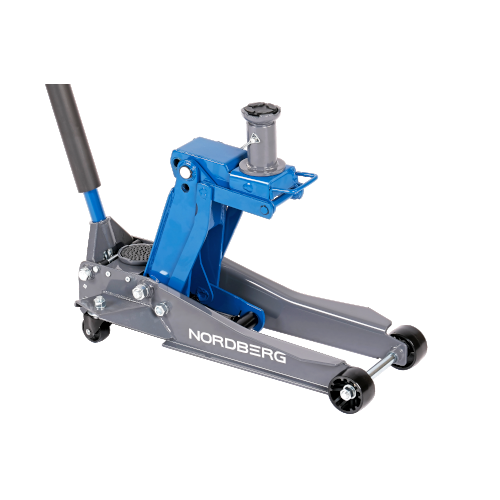 N32025 NORDBERG Домкрат подкатной, с изменяемой высотой подхвата и регулируемой проставкой, 2 / 3 т
