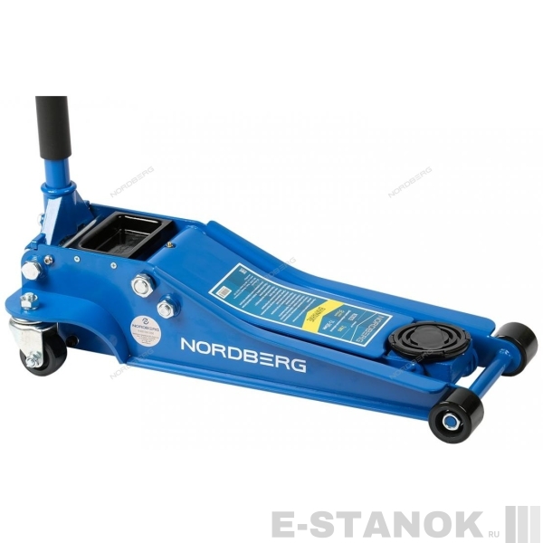 N32033 NORDBERG Домкрат подкатной, г/п 3 тонны, H=80 - 500 мм