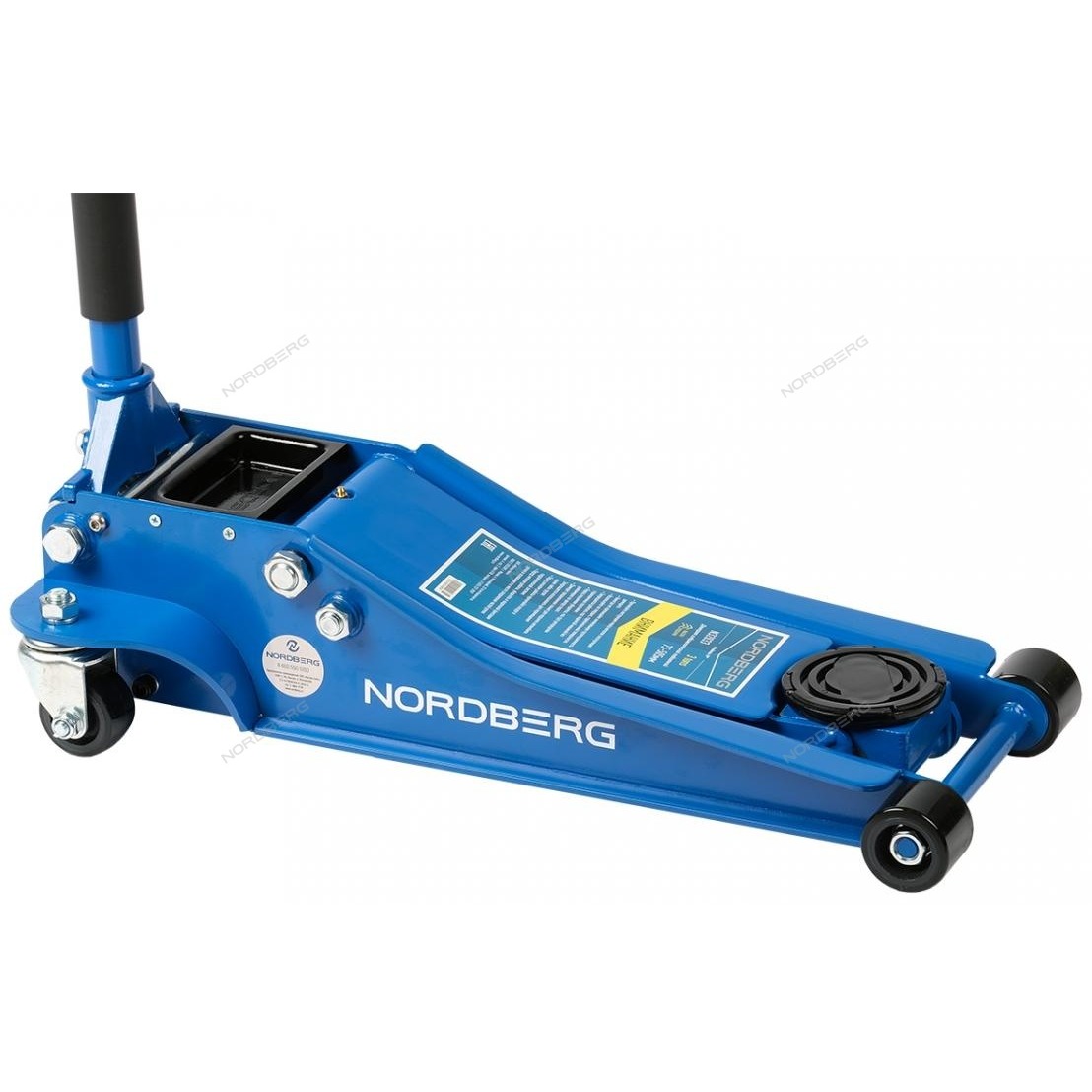 N32033 NORDBERG Домкрат подкатной, г/п 3 тонны, H=80 - 500 мм