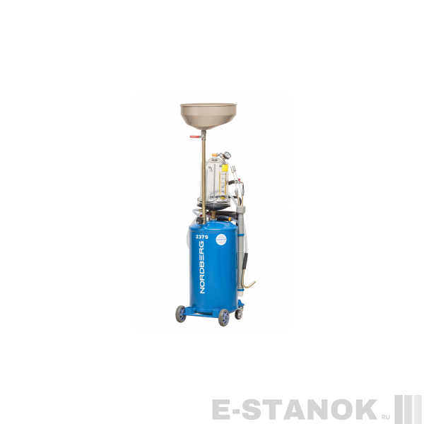 NORDBERG 2379 Установка для сбора масла с вакуумной откачкой 65л, 6 щупов