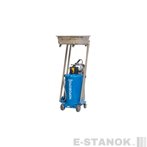 NORDBERG 2380P Установка для сбора масла с вакуумной откачкой 80л, лоток 45л, 6 щупов, адаптеры