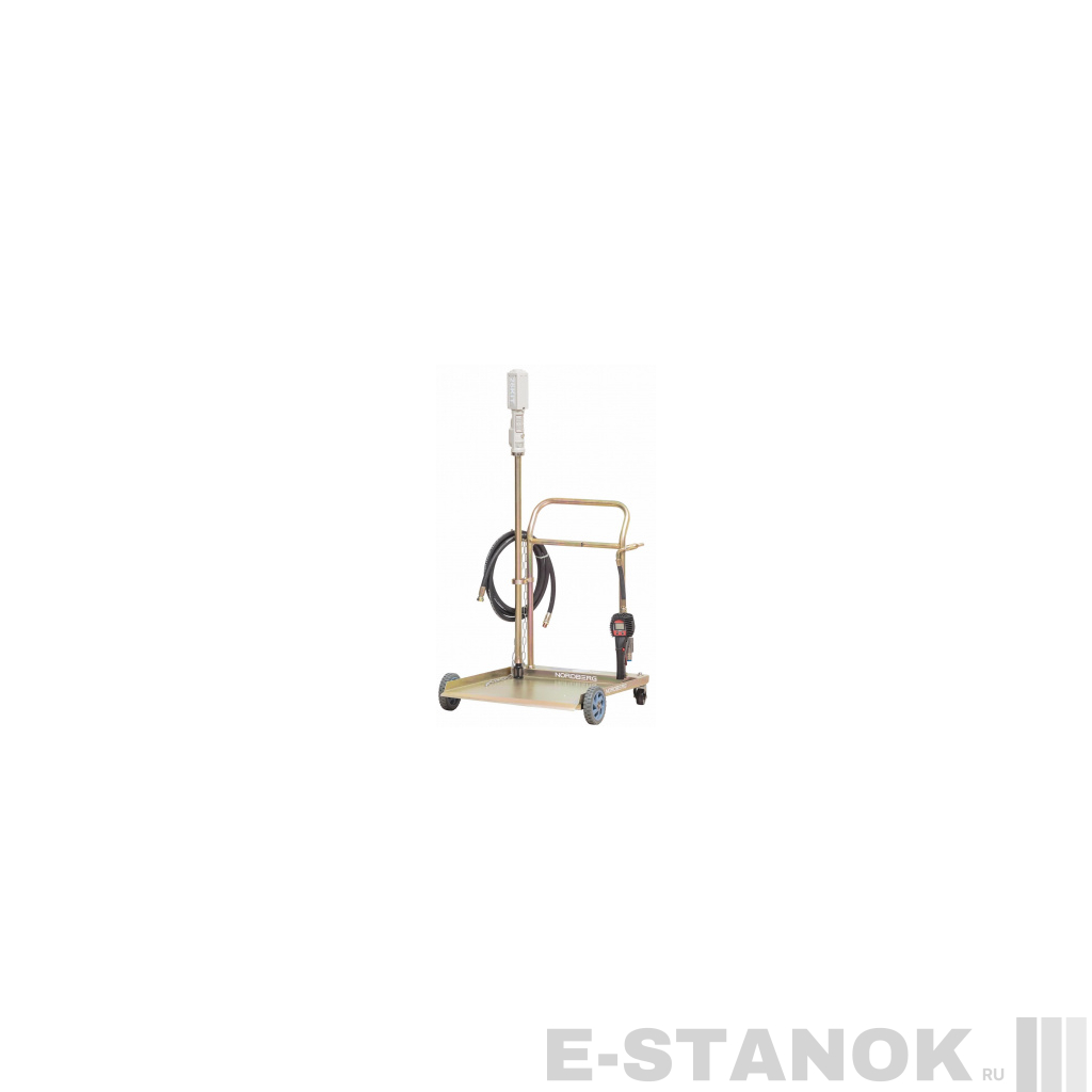 NORDBERG КОМПЛЕКТ ПЕРЕДВИЖНОЙ 26KIT для раздачи масла из бочек до 200 л, с тележкой