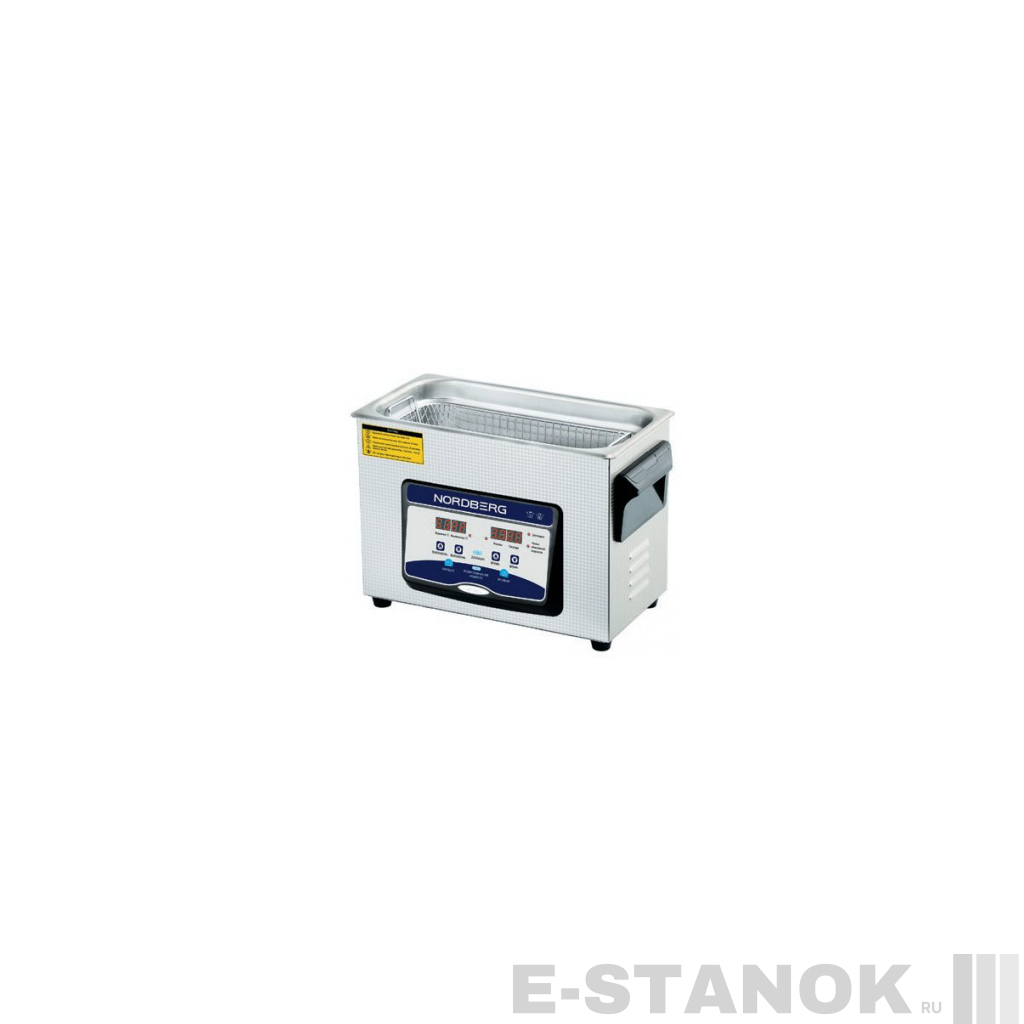 NORDBERG УЛЬТРАЗВУКОВАЯ МОЙКА NU45D с подогревом, 4,5 л