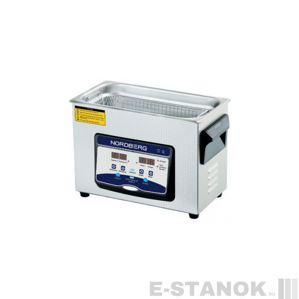 NORDBERG УЛЬТРАЗВУКОВАЯ МОЙКА NU45D с подогревом, 4,5 л