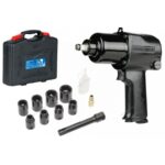 NP14085K NORDBERG ECO Пневмогайковерт ударный 1/2" в кейсе, 850 нм