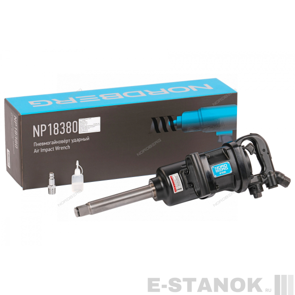 NP18380 NORDBERG Пневмогайковерт ударный 1", 3660 Нм