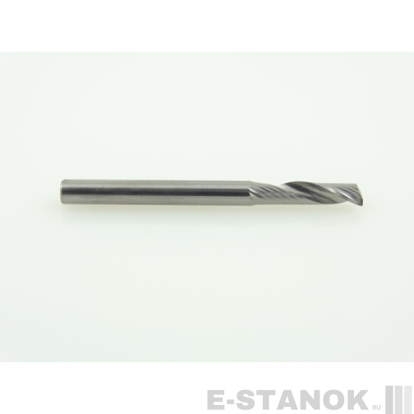 Однозаходная фреза DJTOL N: диам. 3.175 мм, реж. длина 12 мм