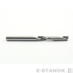 Однозаходная фреза DJTOL N: диам. 3.175 мм, реж. длина 25 мм