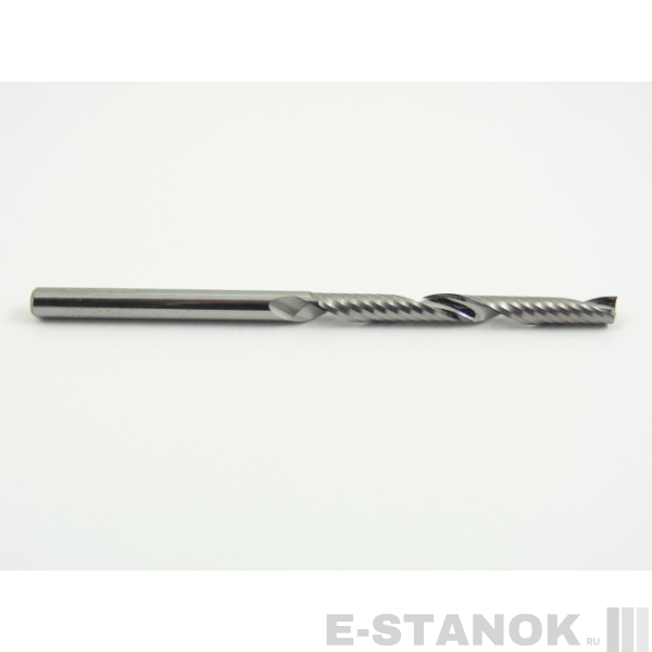 Однозаходная фреза DJTOL N: диам. 3.175 мм, реж. длина 32 мм