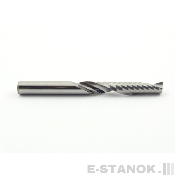 Однозаходная фреза DJTOL N: диам. 4 мм, реж. длина 22 мм