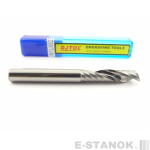 Однозаходная фреза DJTOL N: диам. 6 мм, реж. длина 25 мм