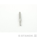 Однозаходная фреза DJTOL N: хвост. 3.175 мм, диам. 2 мм, реж. длина 10 мм