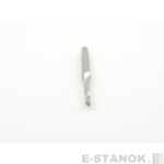 Однозаходная фреза DJTOL N: хвост. 3.175 мм, диам. 2 мм, реж. длина 15 мм