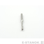 Однозаходная фреза DJTOL N: хвост. 3.175 мм, диам. 2 мм, реж. длина 17 мм