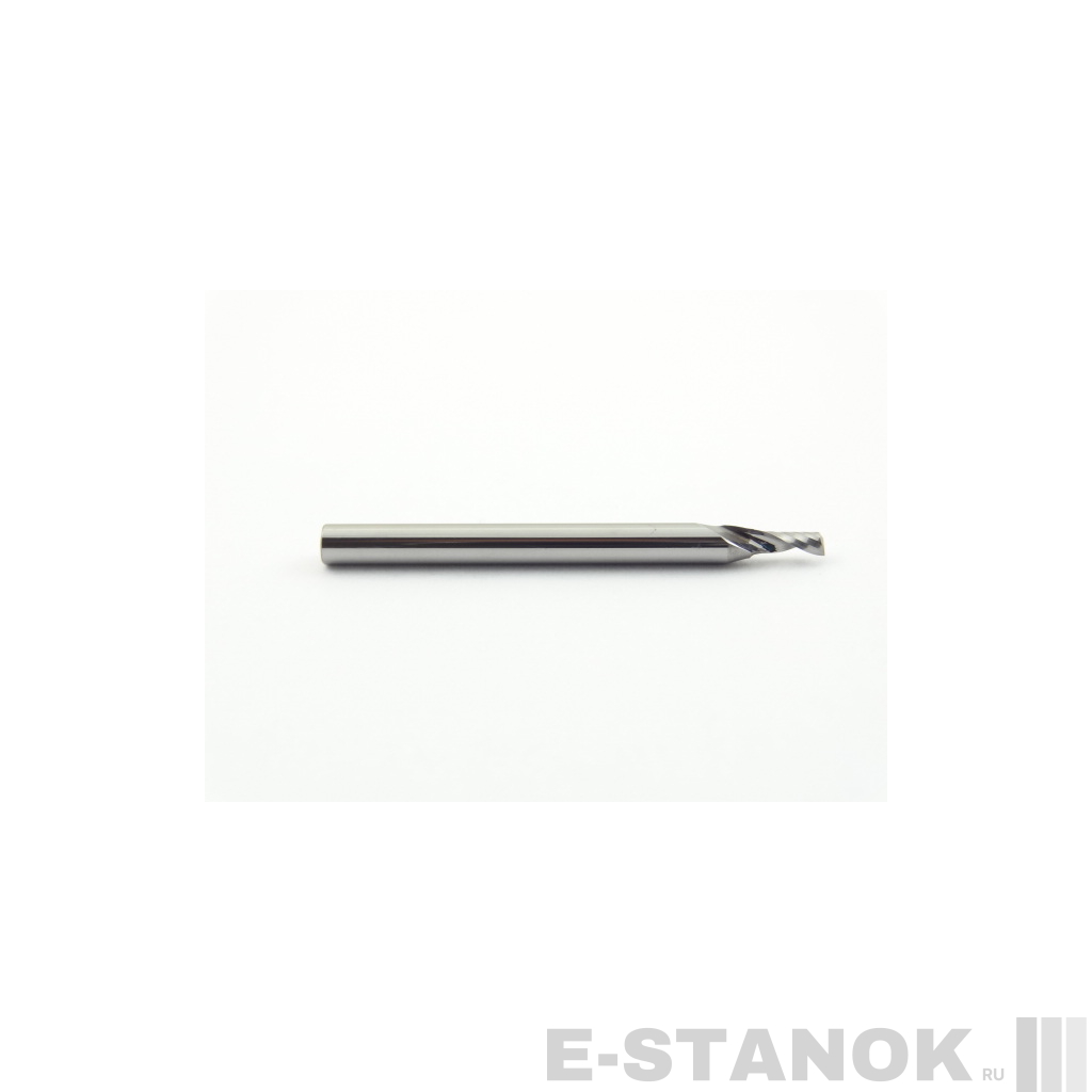 Однозаходная фреза DJTOL N: хвост. 3.175 мм, диам. 2 мм, реж. длина 5 мм