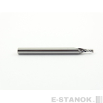 Однозаходная фреза DJTOL N: хвост. 3.175 мм, диам. 2 мм, реж. длина 5 мм