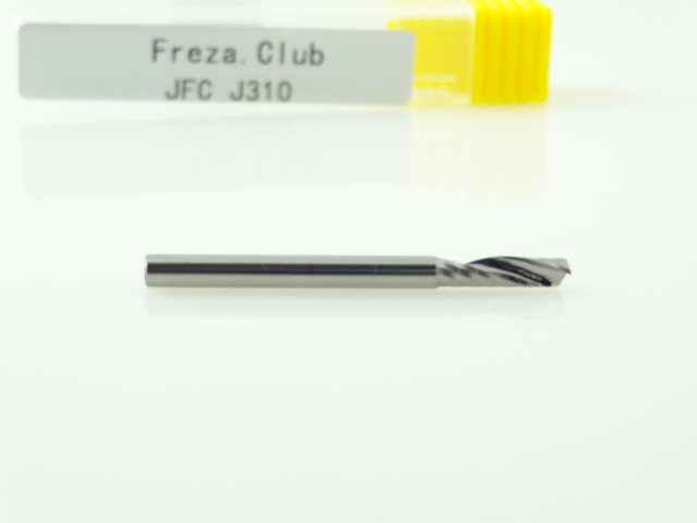 Однозаходная фреза JFC: диам. 3 мм, реж. длина 10 мм Однозаходная фреза JFC: диам. 3 мм, реж. длина 10 мм