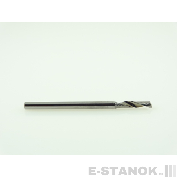 Однозаходная фреза по алюминию Альма+: диам. 3 мм, реж. длина 12 мм