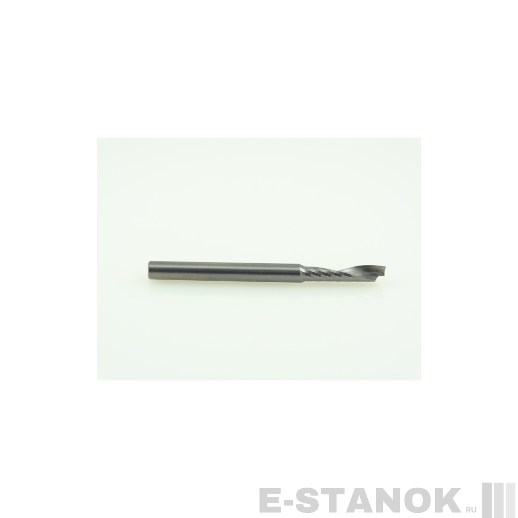 Однозаходная фреза по алюминию Альма S: диам. 4 мм, реж. длина 17 мм
