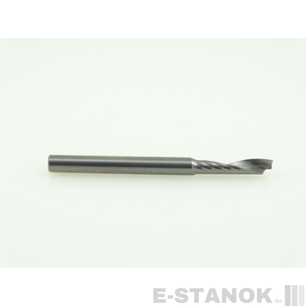 Однозаходная фреза по алюминию Альма S: диам. 4 мм, реж. длина 17 мм