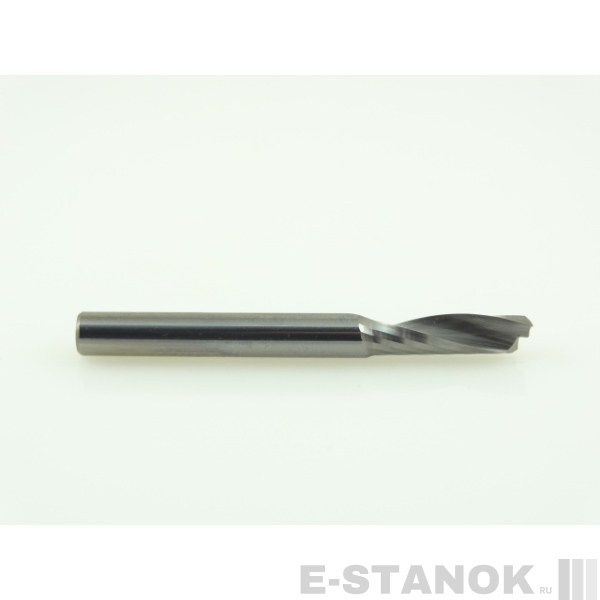 Однозаходная фреза по алюминию Альма S: диам. 5 мм, реж. длина 17 мм