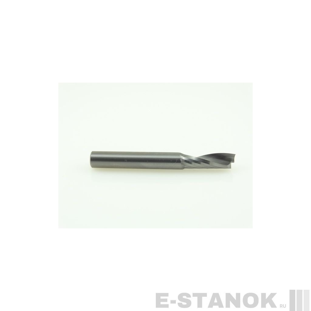 Однозаходная фреза по алюминию Альма S: диам. 6 мм, реж. длина 17 мм