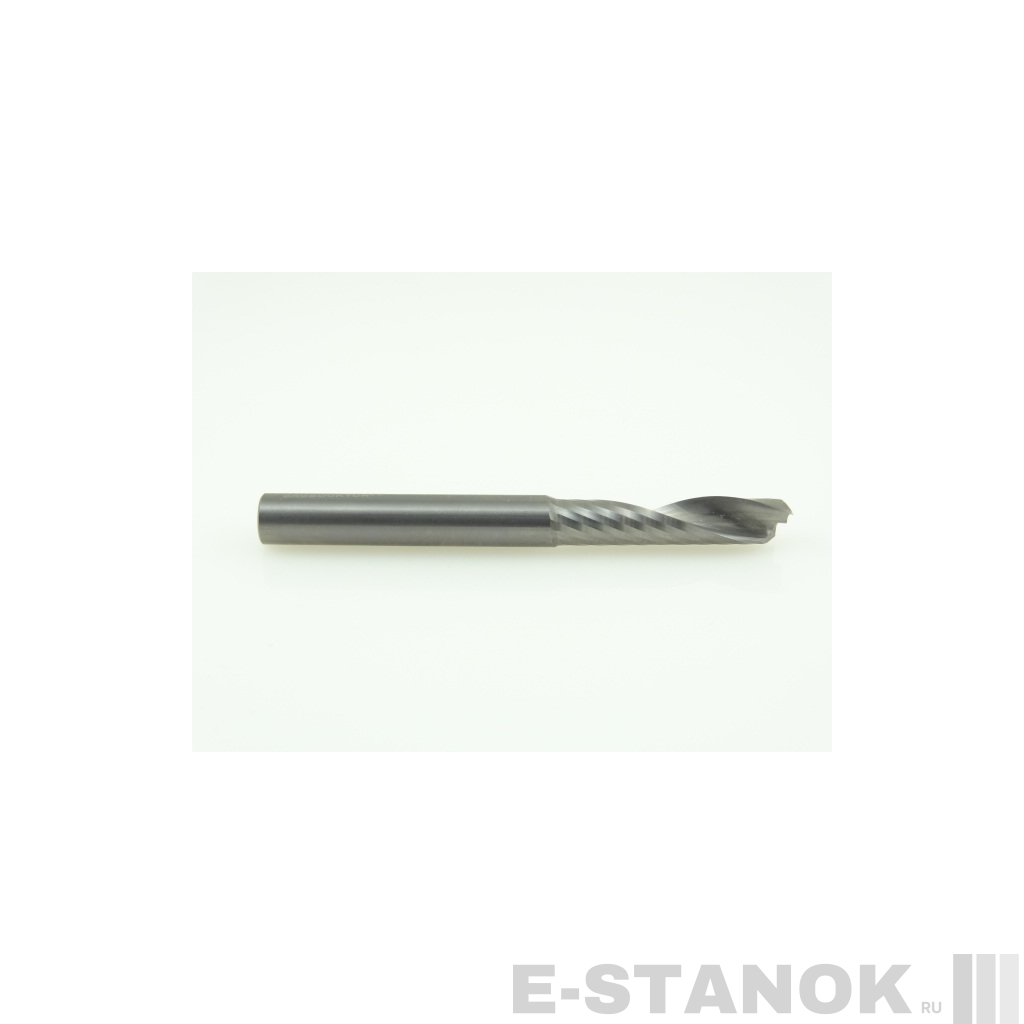 Однозаходная фреза по алюминию Альма S: диам. 6 мм, реж. длина 26 мм