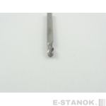 Однозаходная фреза по алюминию DJTOL 3A: диам. 3,175 мм, реж. длина 6 мм