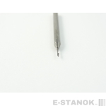 Однозаходная фреза по алюминию DJTOL A: диам. 1 мм, хвост. 3,175 мм, реж. длина 3 мм