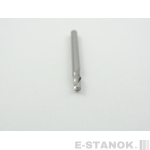 Однозаходная фреза по алюминию DJTOL A: диам. 3,175 мм, реж. длина 6 мм