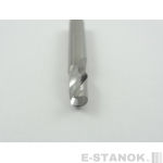 Однозаходная фреза по алюминию DJTOL A: диам. 6 мм, реж. длина 12 мм