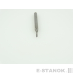 Однозаходная фреза по алюминию DJTOL A: хвост. 3,175 мм, диам. 1.5 мм, реж. длина 6 мм