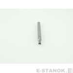 Однозаходная фреза по алюминию DJTOL A: хвост. 3.175 мм, диам. 2.5 мм, реж. длина 4 мм