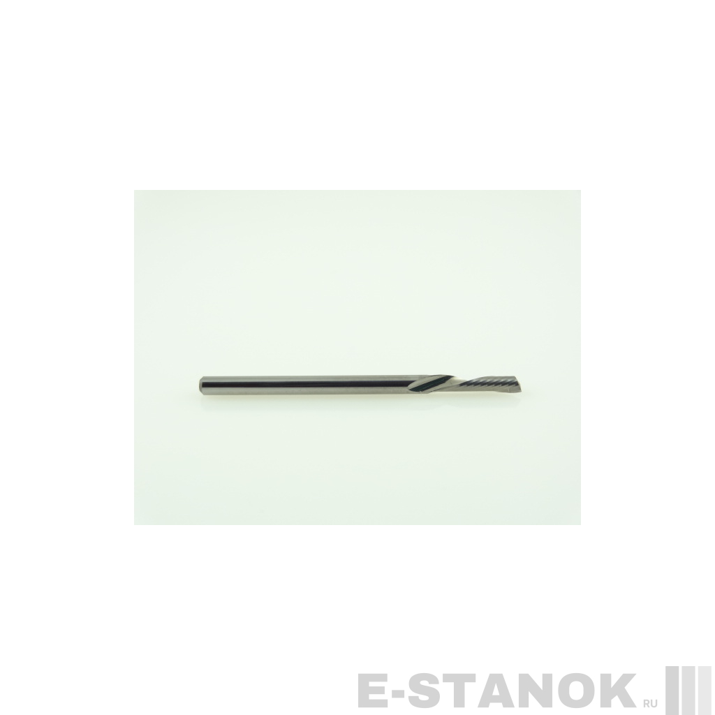 Однозаходная фреза стружка вниз Альма+: диам. 3 мм, реж. длина 12 мм