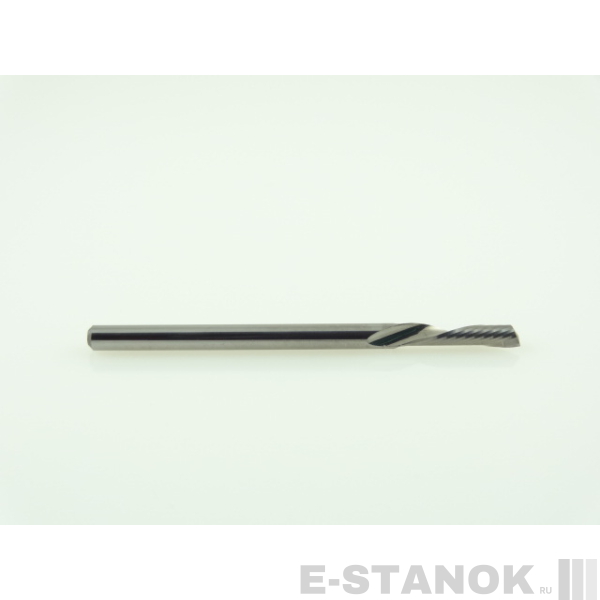 Однозаходная фреза стружка вниз Альма+: диам. 3 мм, реж. длина 12 мм