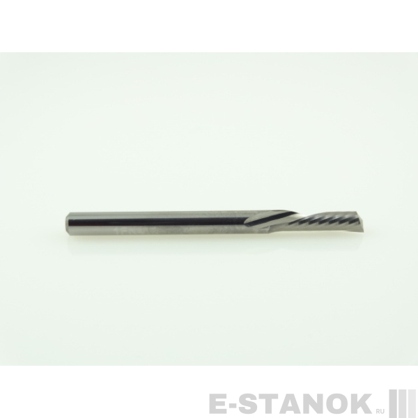 Однозаходная фреза стружка вниз Альма+: диам. 4 мм, реж. длина 12 мм